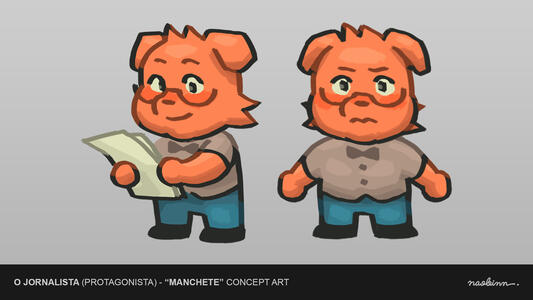 Design de personagem para Game Jam